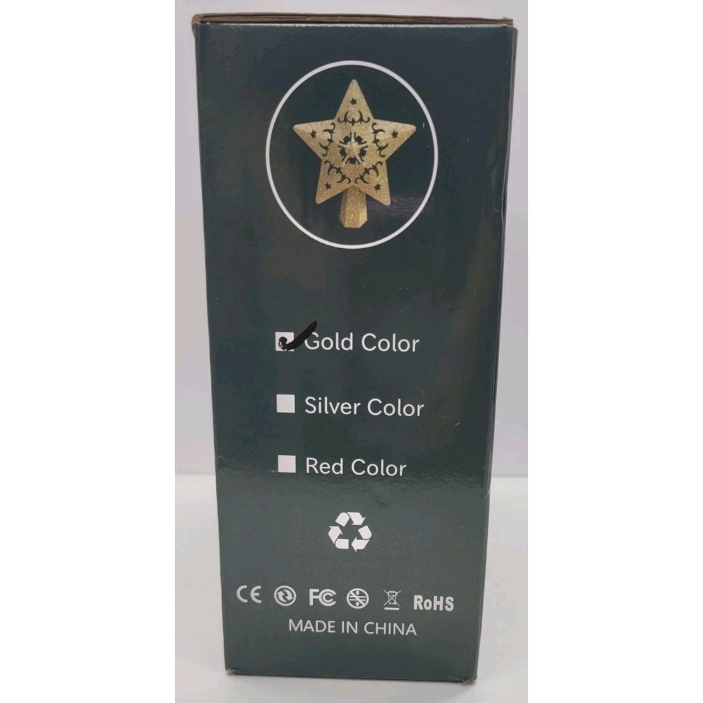 LED Projector Christmas Tree Topper - Picture 2 of 11
